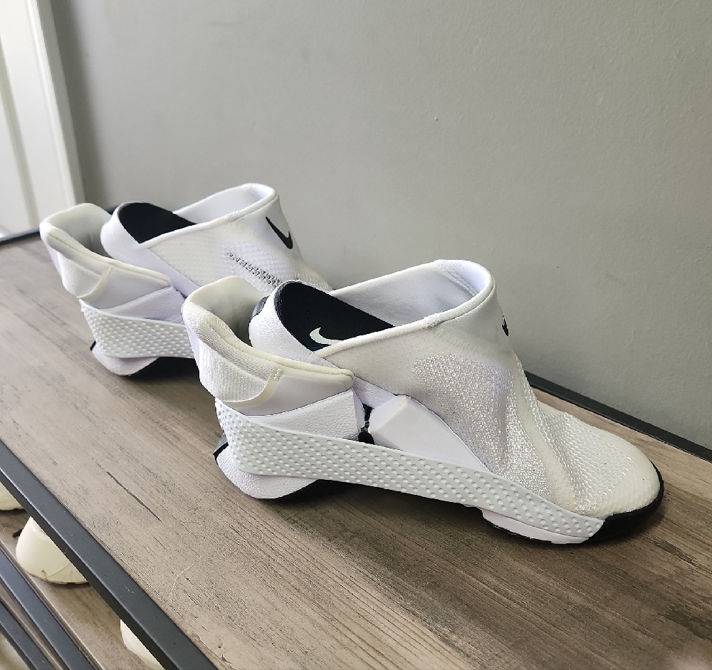 Nike Flyease White Slip-On Sneakers